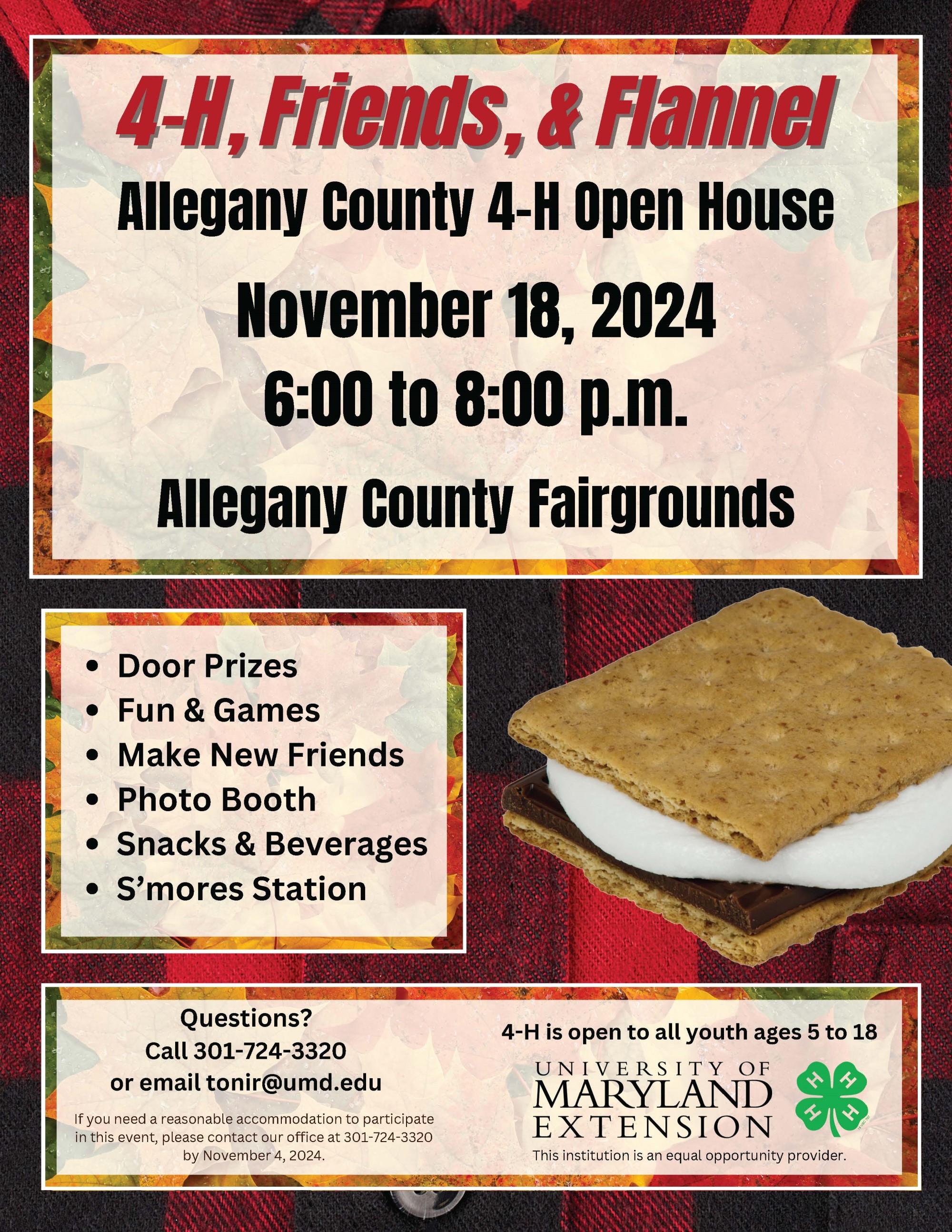 AC 4-H Open House