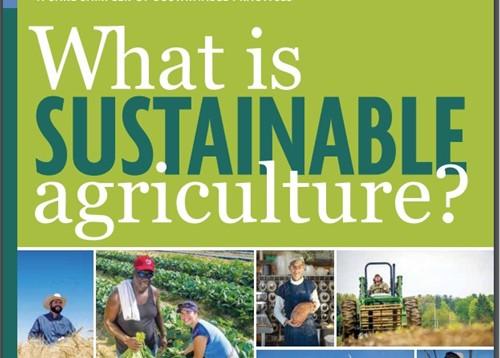 What is Sustainable Agriculture? front cover of publication