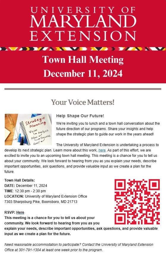 2024 Extension Town Hall Meeting