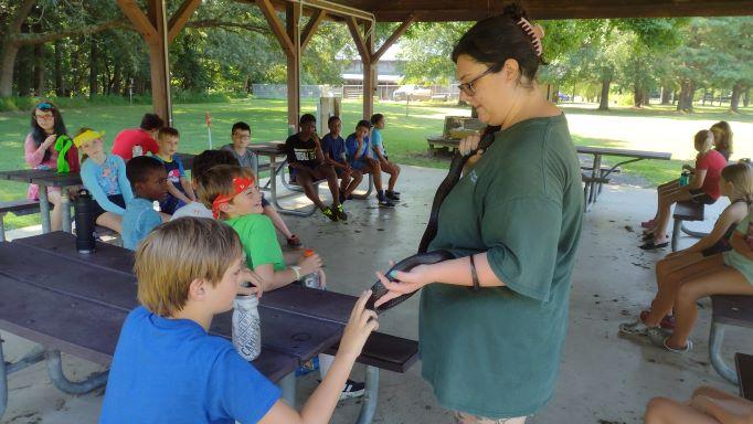 Calvert 4-H Chesapeake Outdoor Camp.