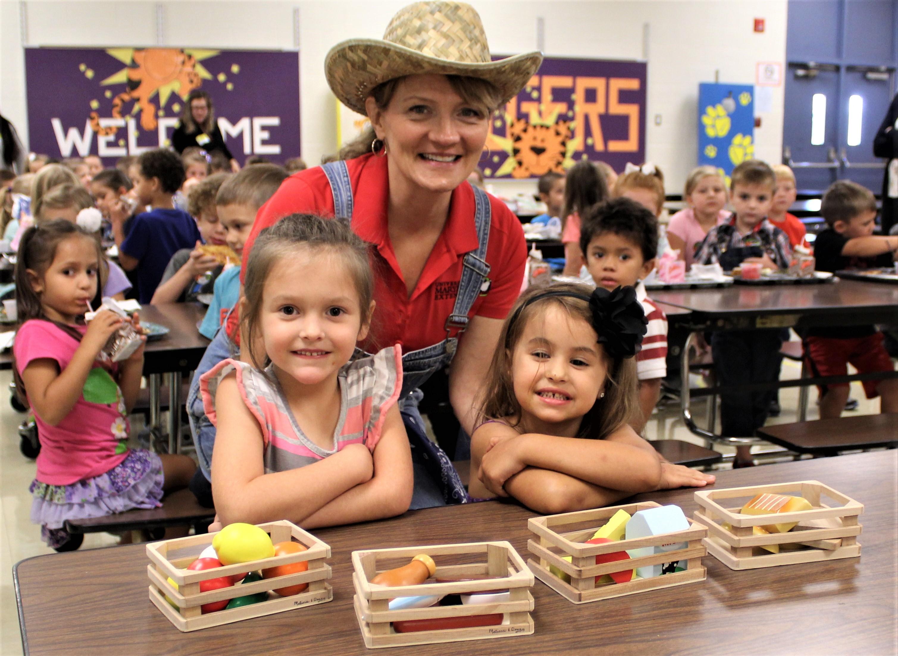 SNAP-Ed staff at Farm to School event