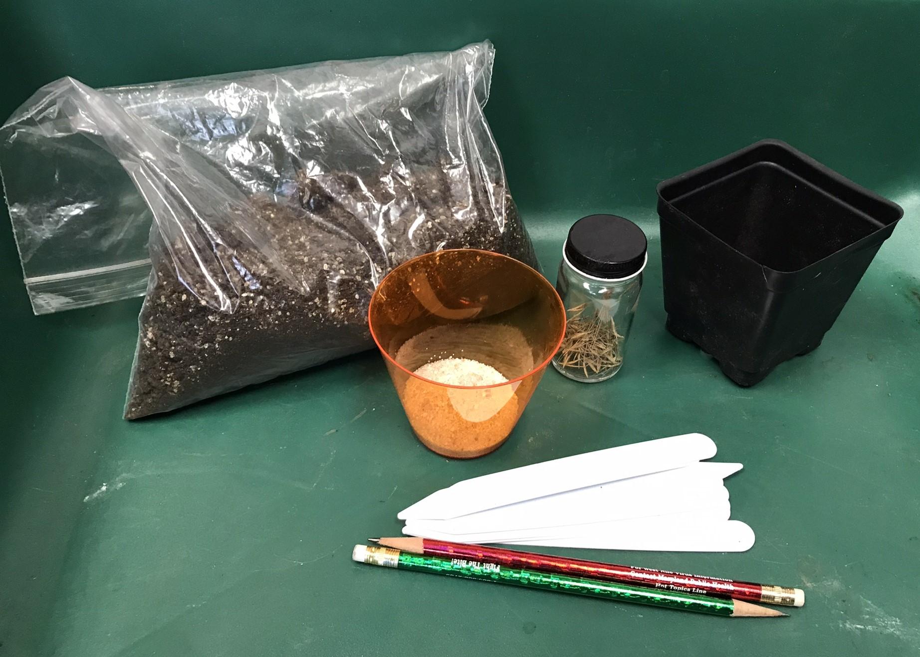 supplies used for sowing seeds