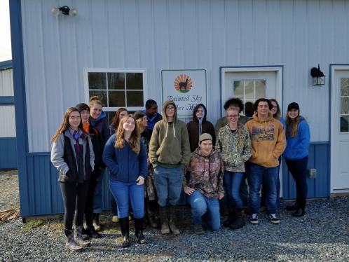 Cecil County School of Technology Ag Students