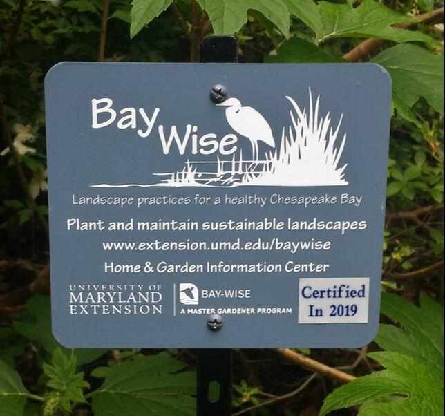 Baywise landscape certification sign