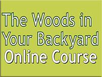 The Woods in Your Backyard online course logo