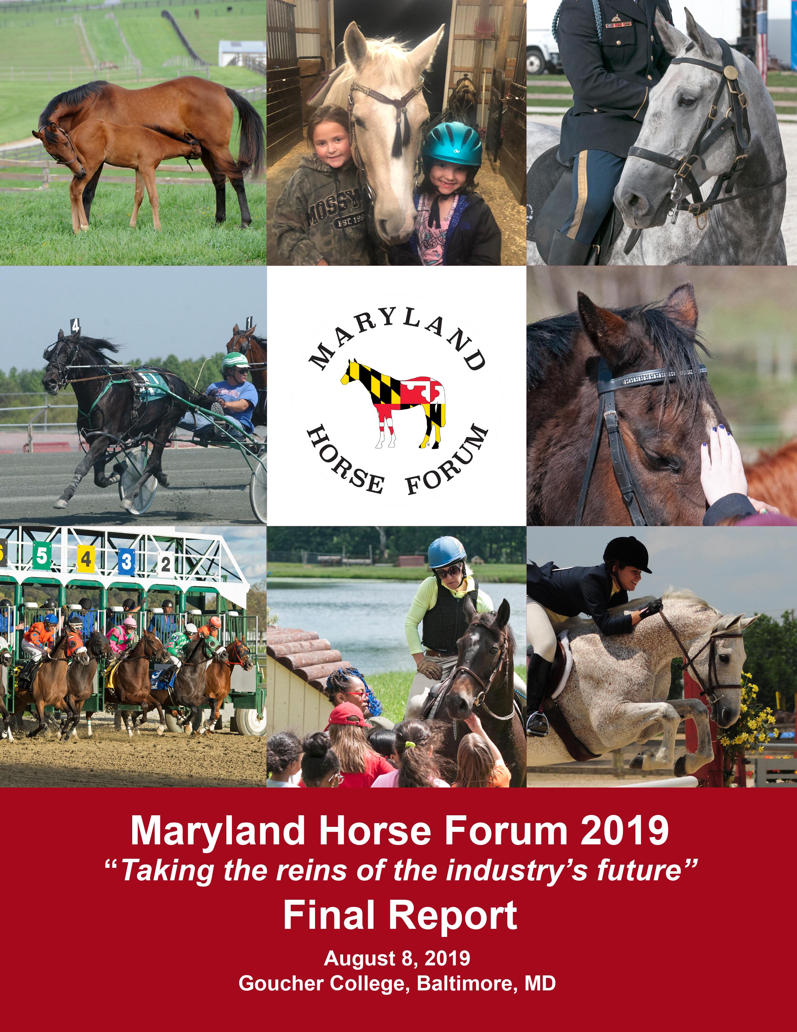 2019 MD Horse Forum Report 