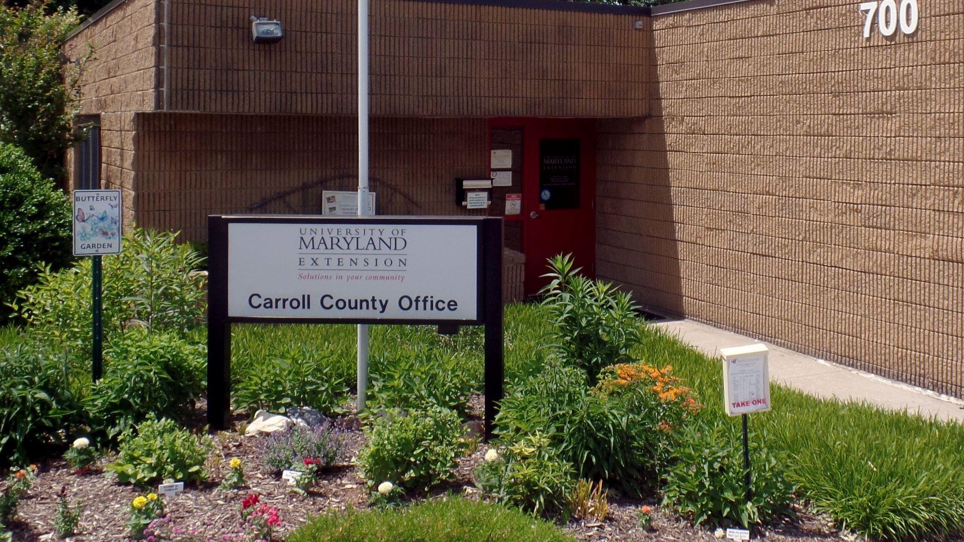 Carroll Extension Office entrance