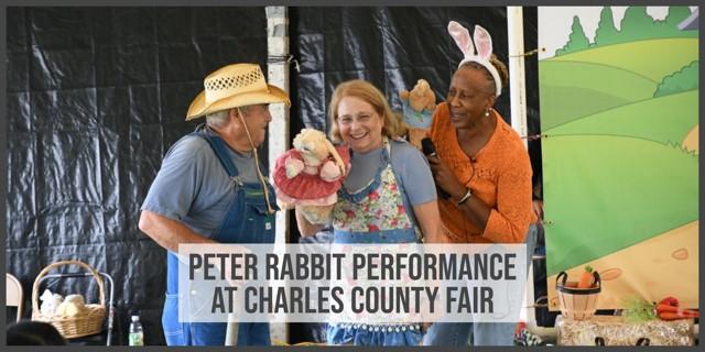 Photo of Peter Rabbit Performance at the County Fair