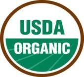 Green and white USDA Organic Logo