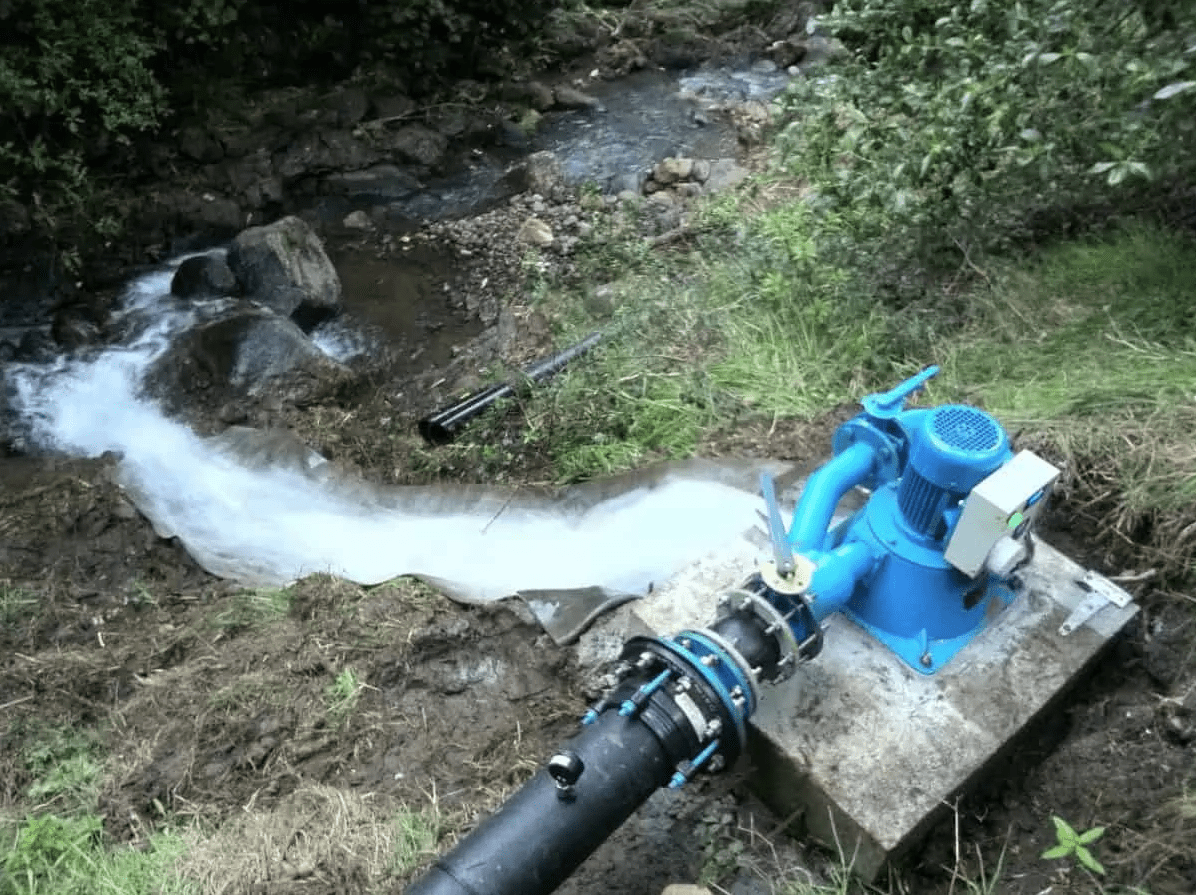 Microhydro Generator by Stream