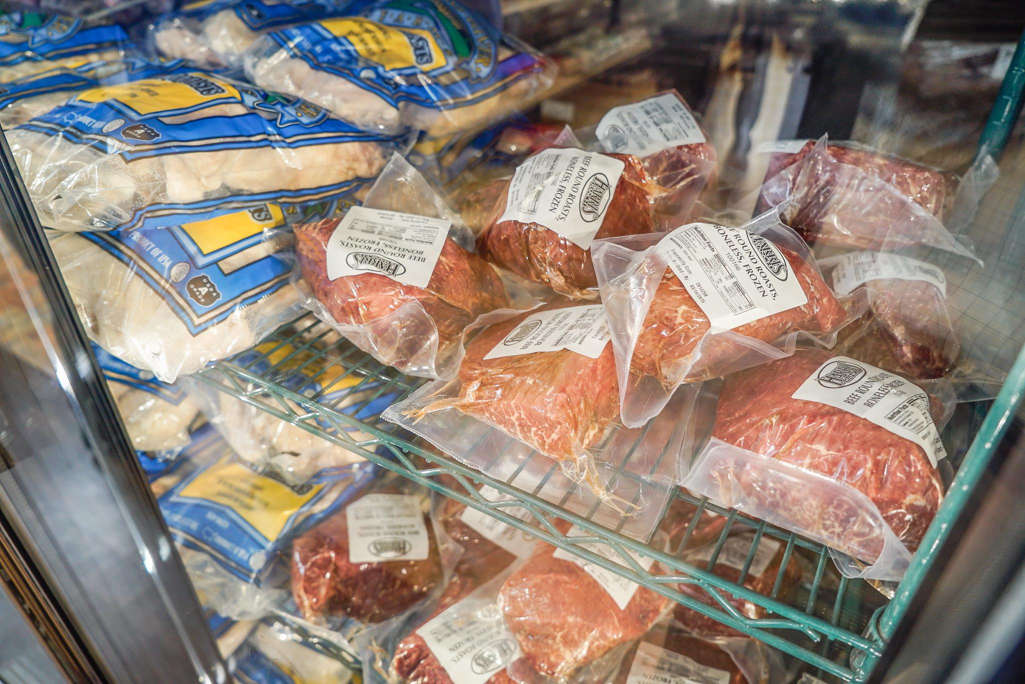 Frozen meat, Picture credit: USDA.gov