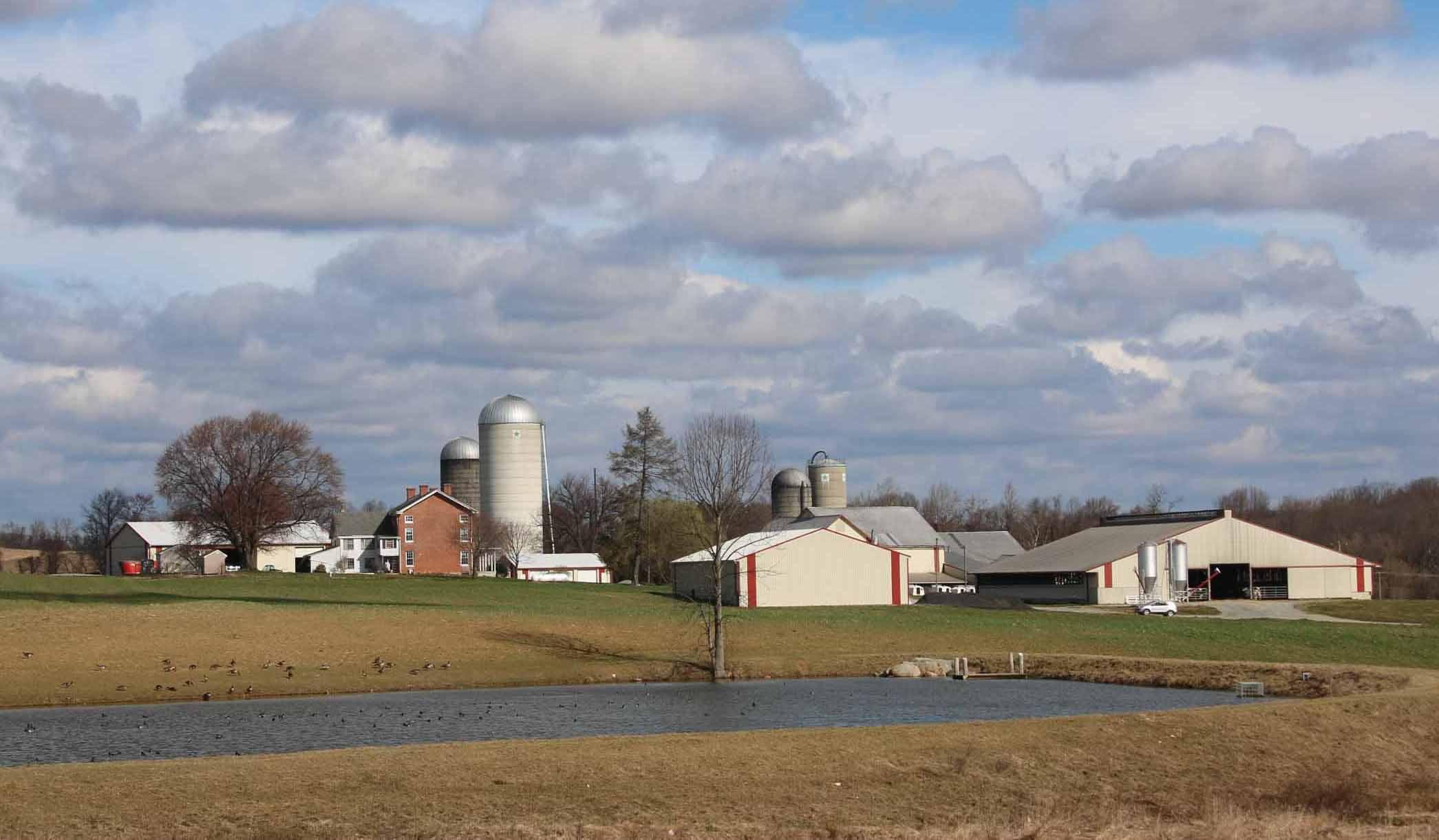 Farm landscape, Image credit: Maryland Department of Agriculture