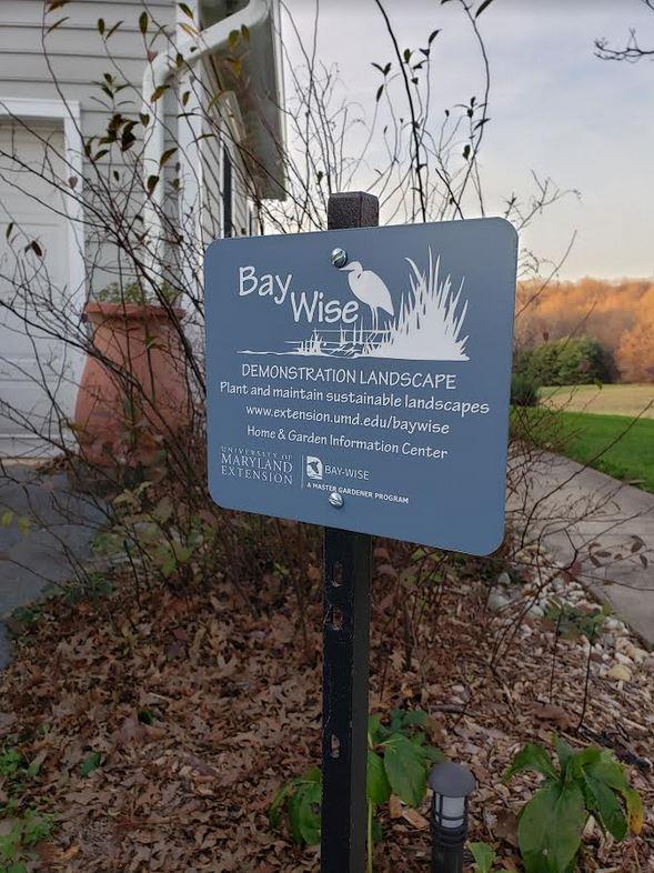 Howard County Bay Wise Demo Sign