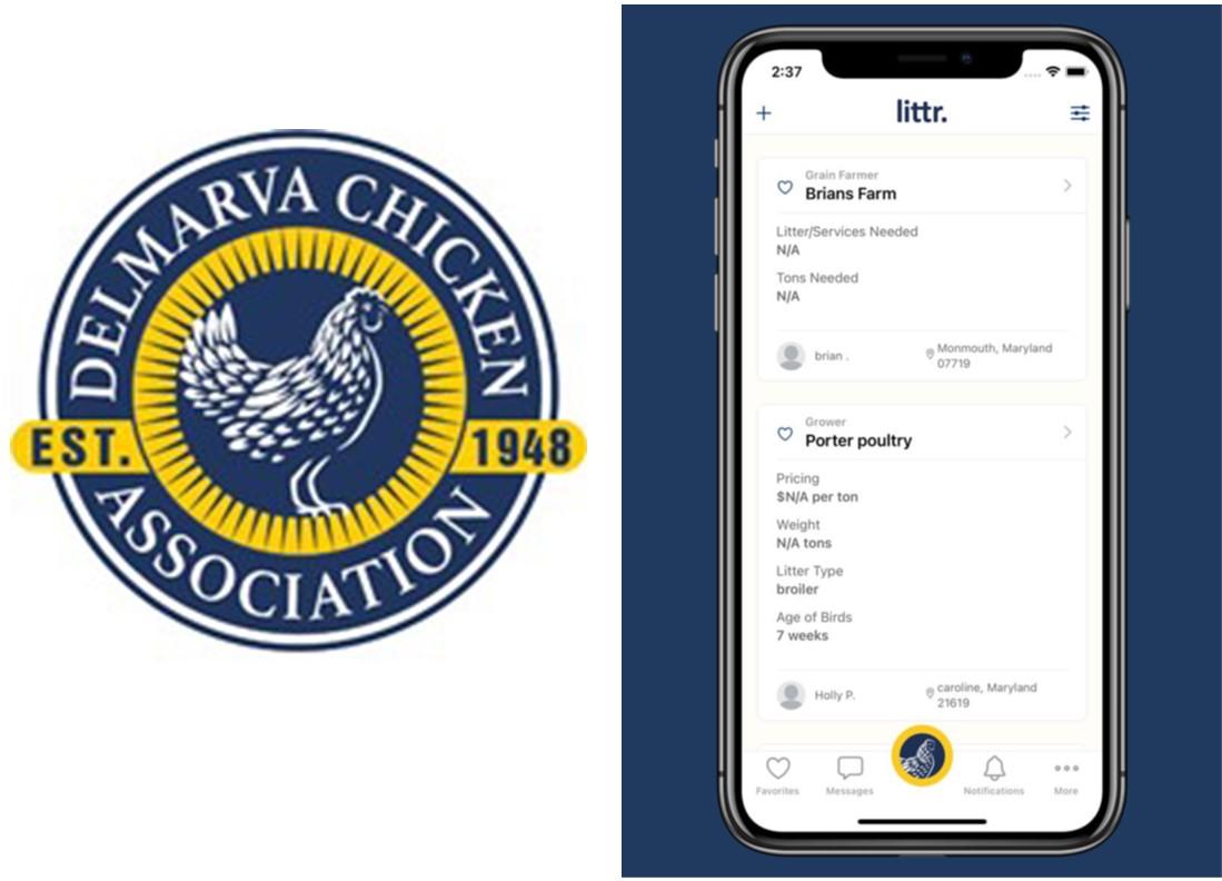 Delmarva Chicken Association App littr.