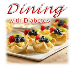Dining with Diabetes tart pic