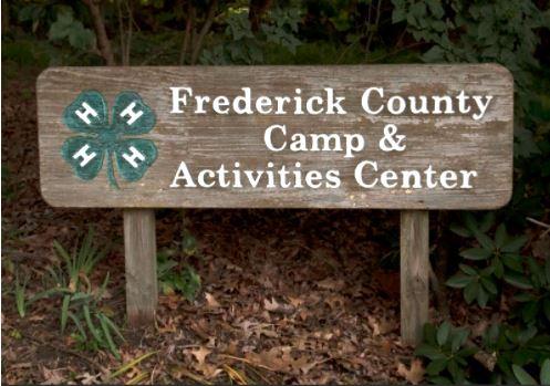 Picture of Frederick County Camp & Activities Center sign