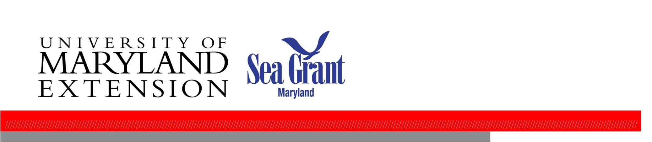 Publication header containing the Univeristy of Maryland Extension and Sea Grant logos