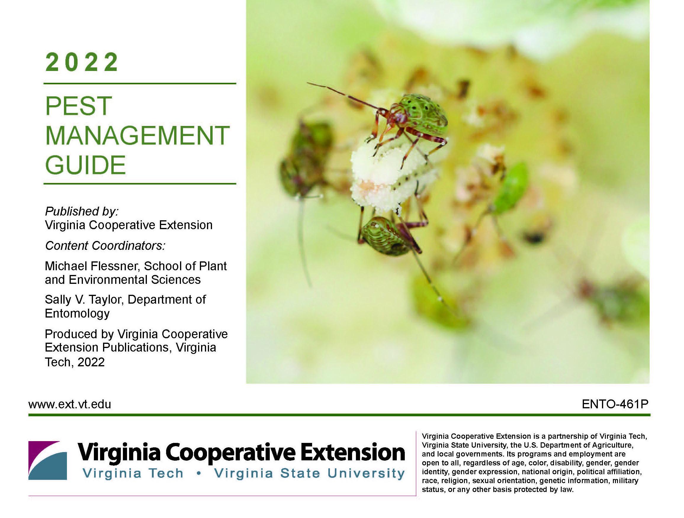 VA Tech Field Crops Pest Management Guide 2022