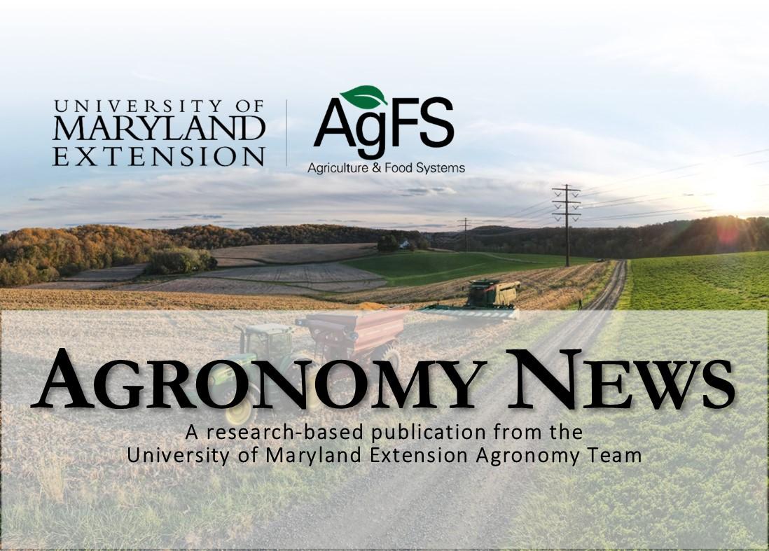 Newsletter cover page for the October 2022 issue of the Agronomy News