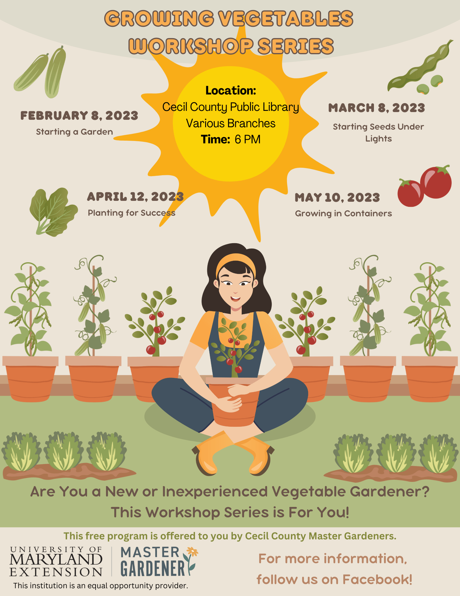 Growing Vegetables Workshop Series