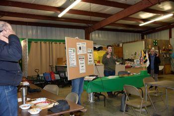 Calvert 4-H Youth leading a meeting