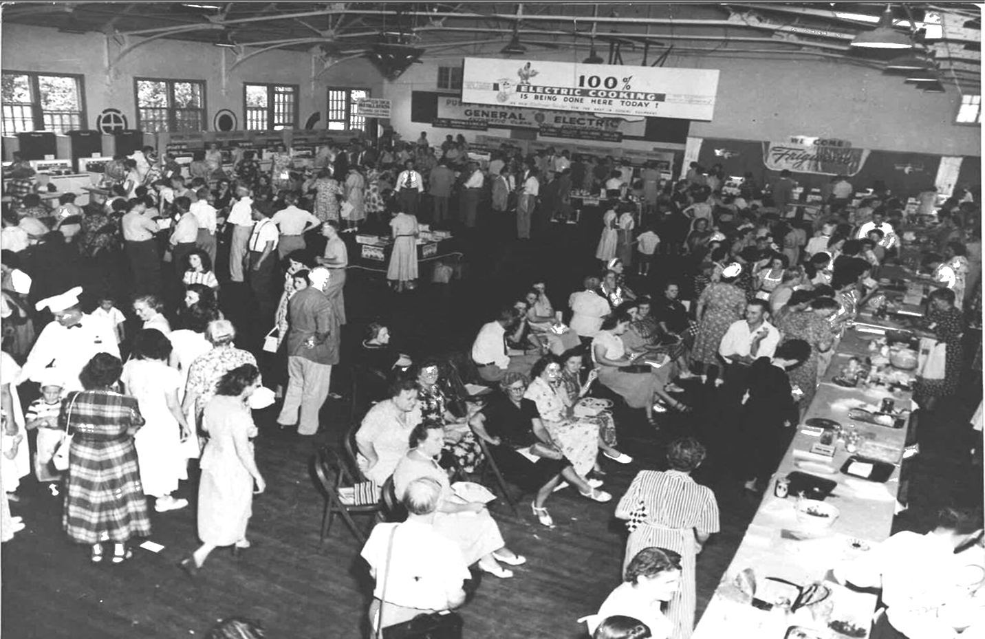 Picture of Chicken Festival from 1960's