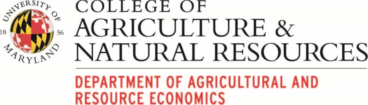 College of Agriculture and Natural Resources, Dept. of Agricultural and Resource Exonomics