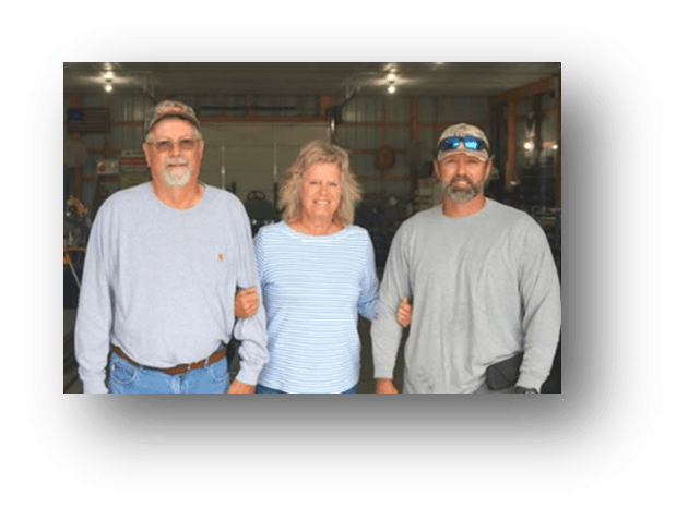 Daniel, Joanne, Tyler Wilkins Outstanding Growers 2023