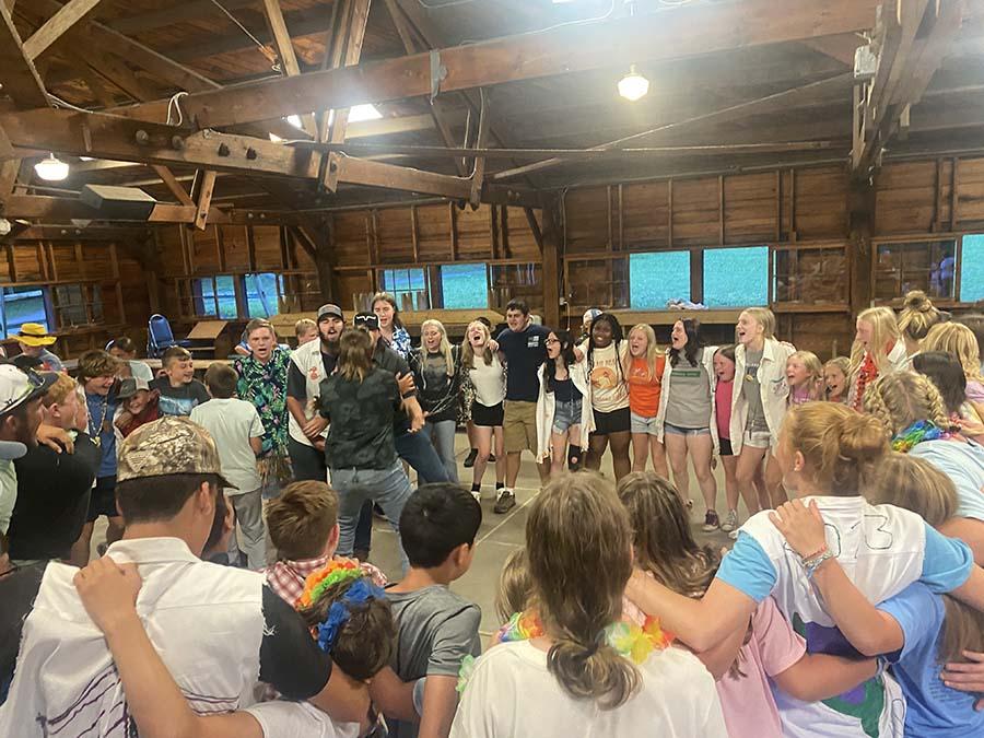 Photo of Charles County 4-H Kids at Overnight Camp 2023