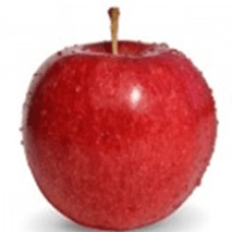 Jonagold apple has a skin color that is orangish-red.