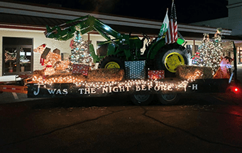 4-H parade float