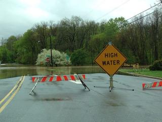 High water warning