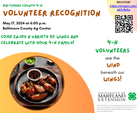 Baltimore County 4-H Volunteer Recognition Night