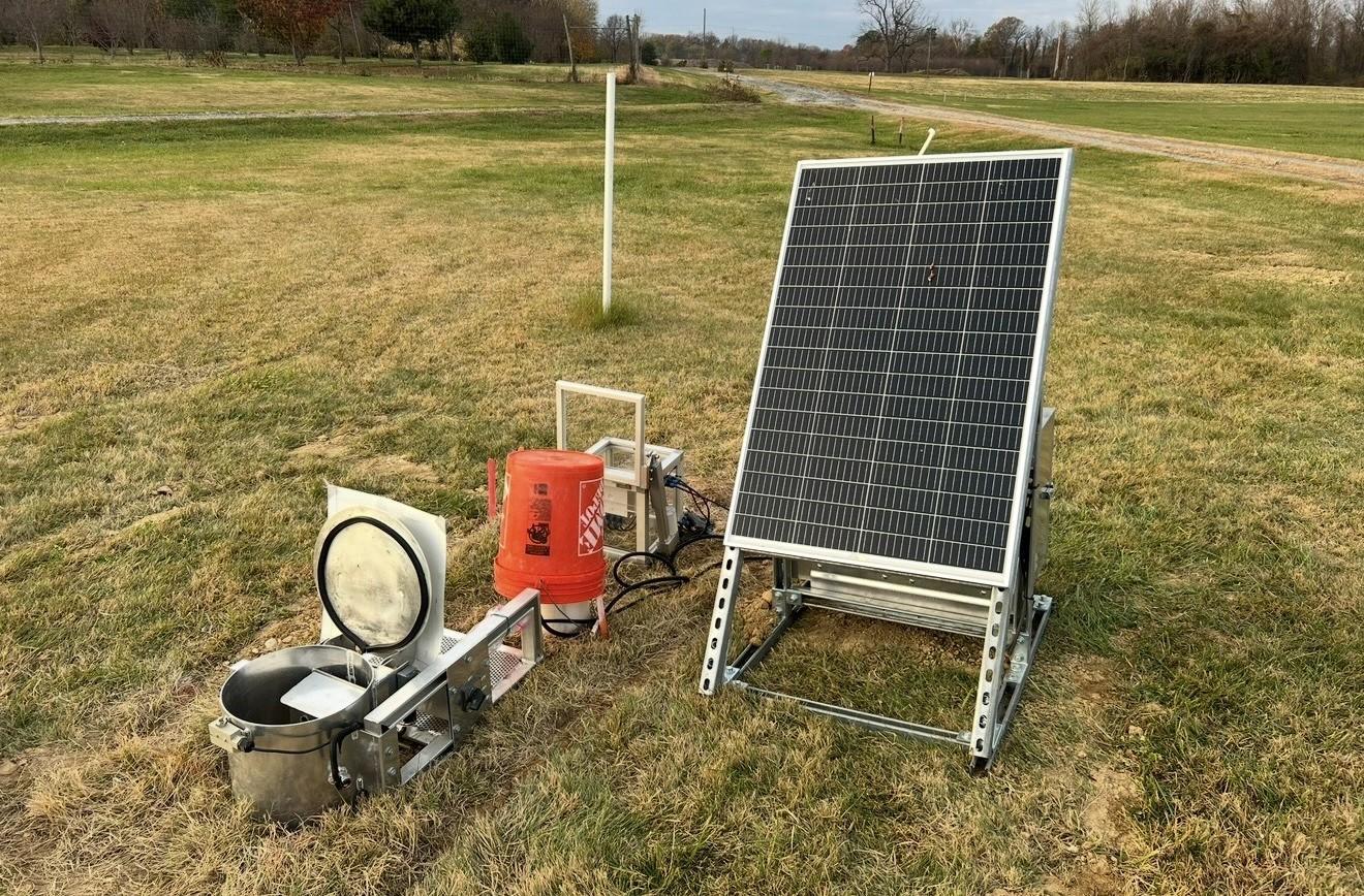 Wood Vault system at Turfgrass Facility
