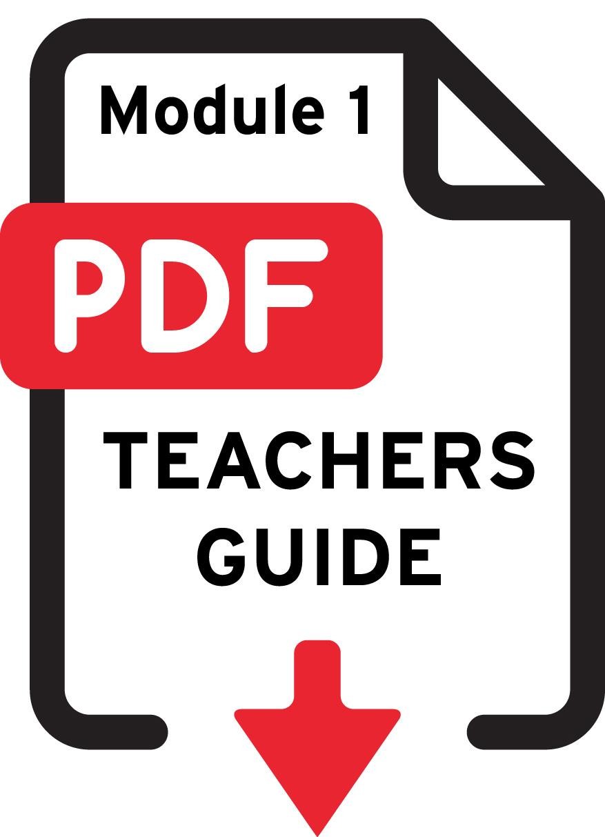 Teachers Guide PDF download Icon for module 1.