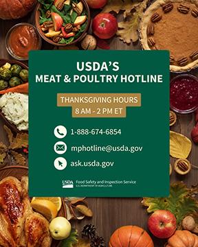 USDA Meat and Poultry Hotline ad