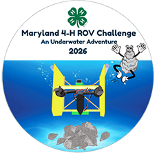 Maryland 4-H Rov Challenge An Underwater Adventure 2026 with oysters and the robot.