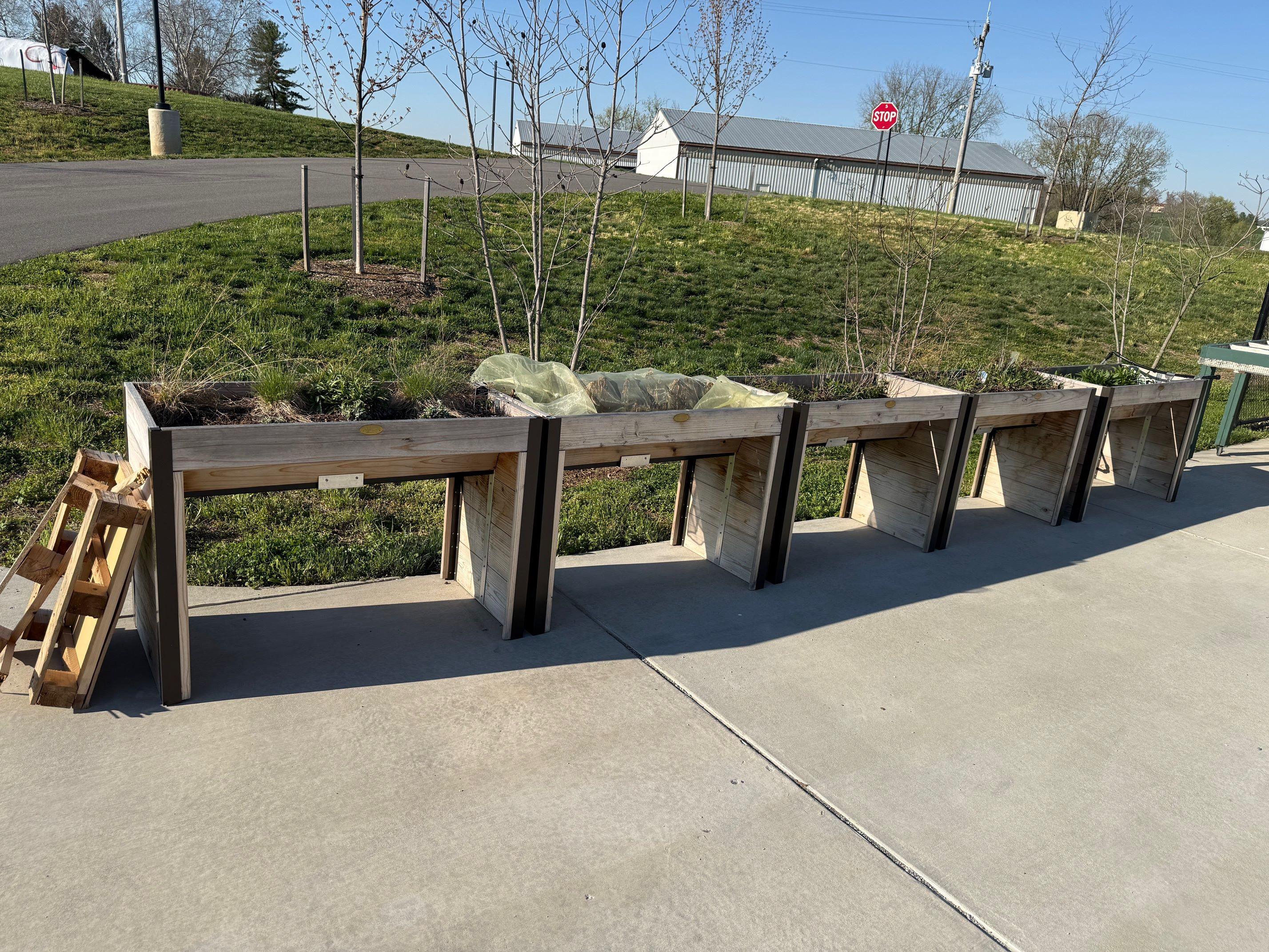 wheelchair accessible raised beds