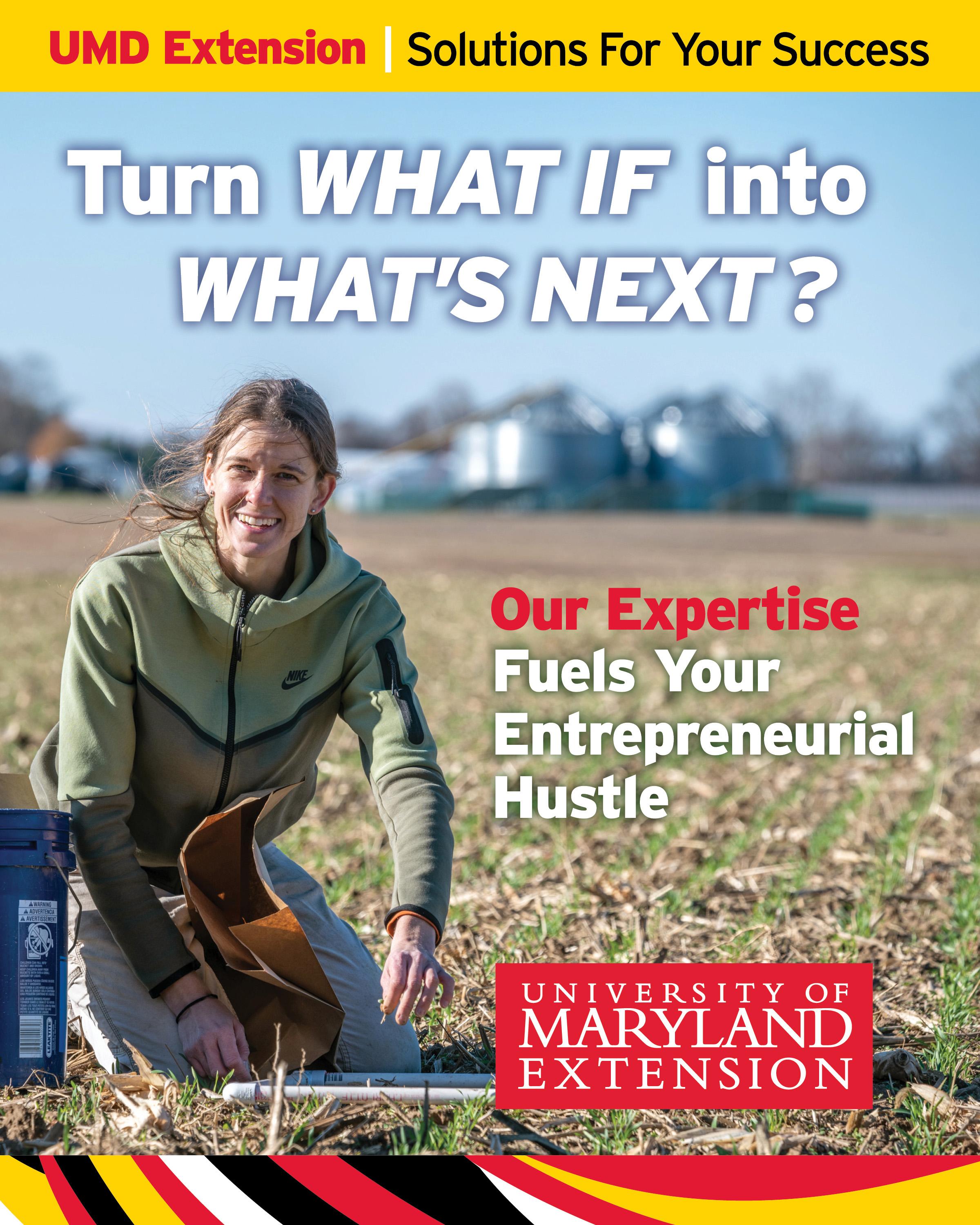Ad for agribusiness coaching at UME